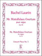 Mr. Mistoffelees Overture, Op. 94 Organ sheet music cover